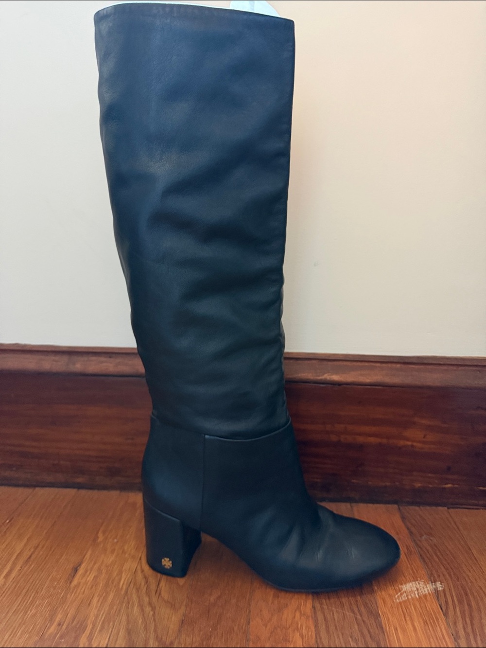 Tory Burch Women's Black Heeled Boots